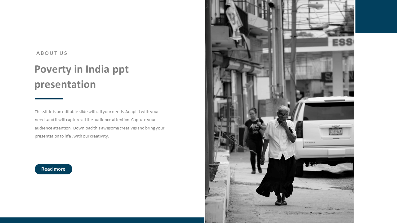 poverty in india ppt presentation